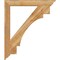 Ekena Millwork Merced Traditional Rough Sawn Bracket, Western Red Cedar, 4"W x 36"D x 42"H BKT04X36X42MRC01RWR - alternate 4